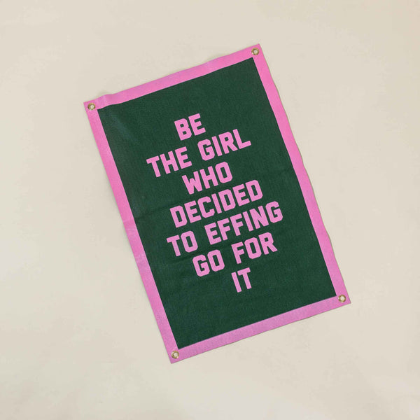 Be the Girl Champion Banner