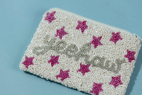 Yeehaw Beaded Pouch