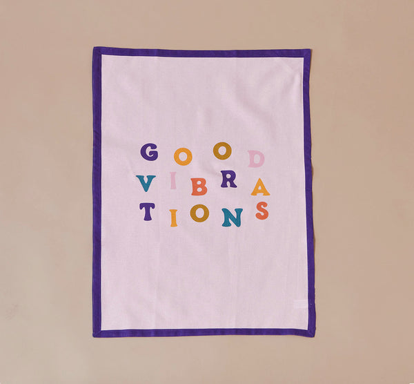 Good Vibrations Tea Towel