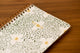 jasmine flower green vines notebook notepad 