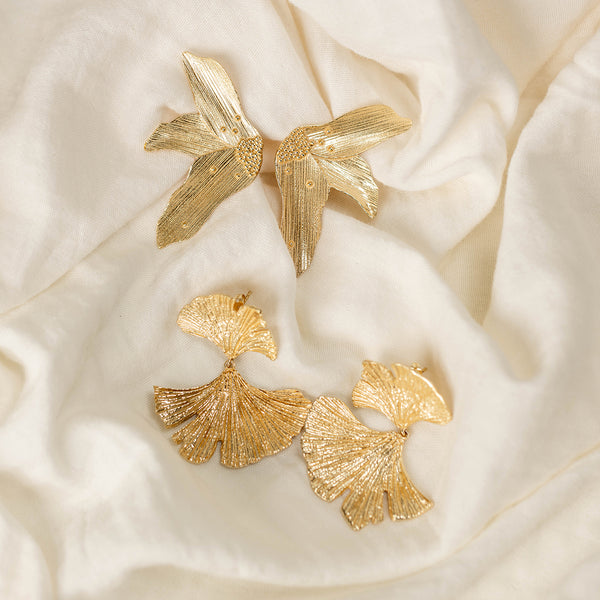 Narcissus Floral Earrings