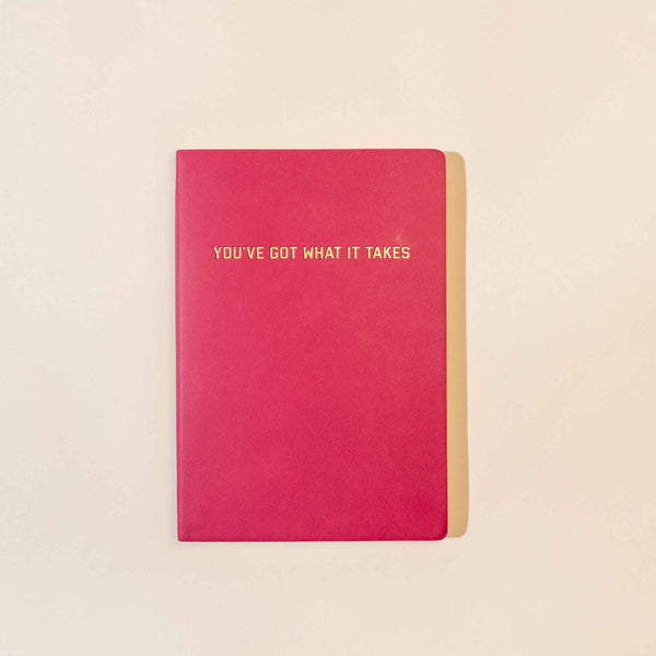 You've Got What It Takes Leather Journal