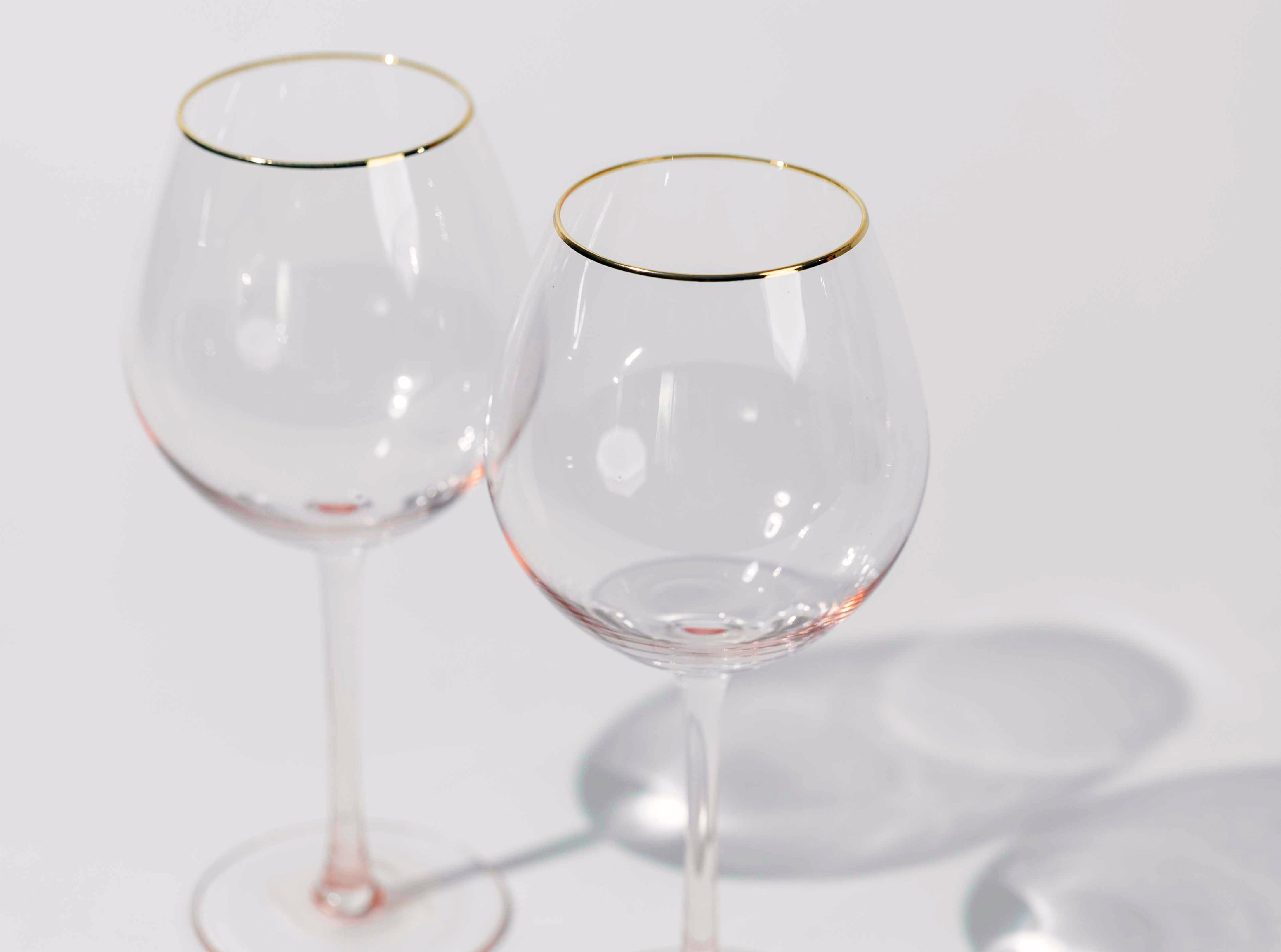 Wine Glass (Set of 2), Blush Pink – Only on The Avenue