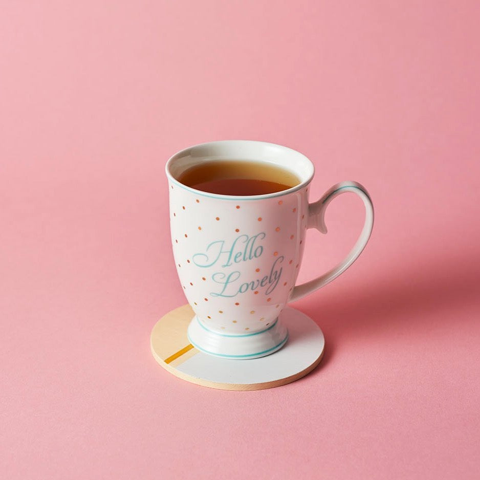 Travel Mug 8oz - Mint Pink