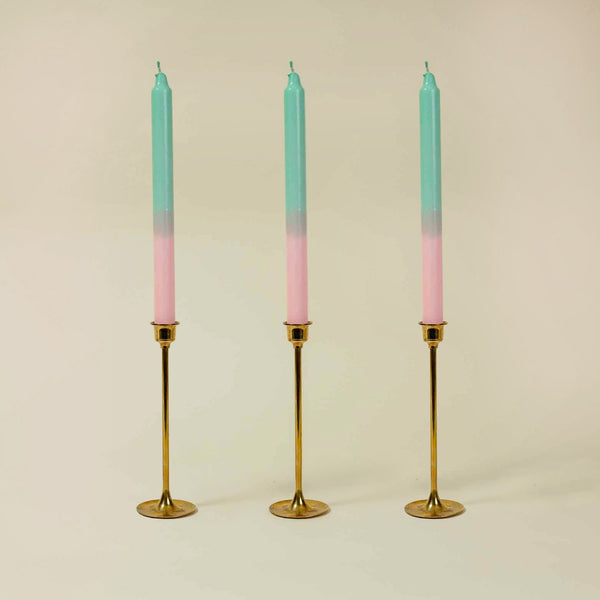 Dip Dye Candle Set - One in a Melon